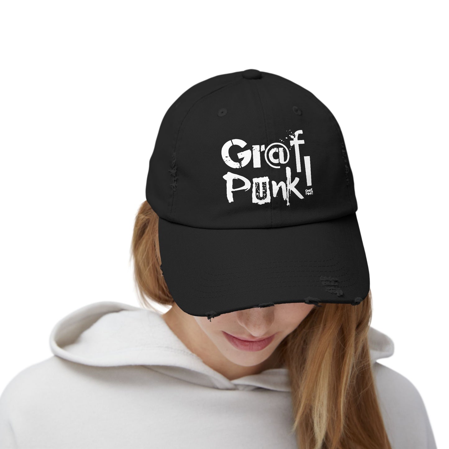 GrafPunk Brand Distressed Street Art Cap
