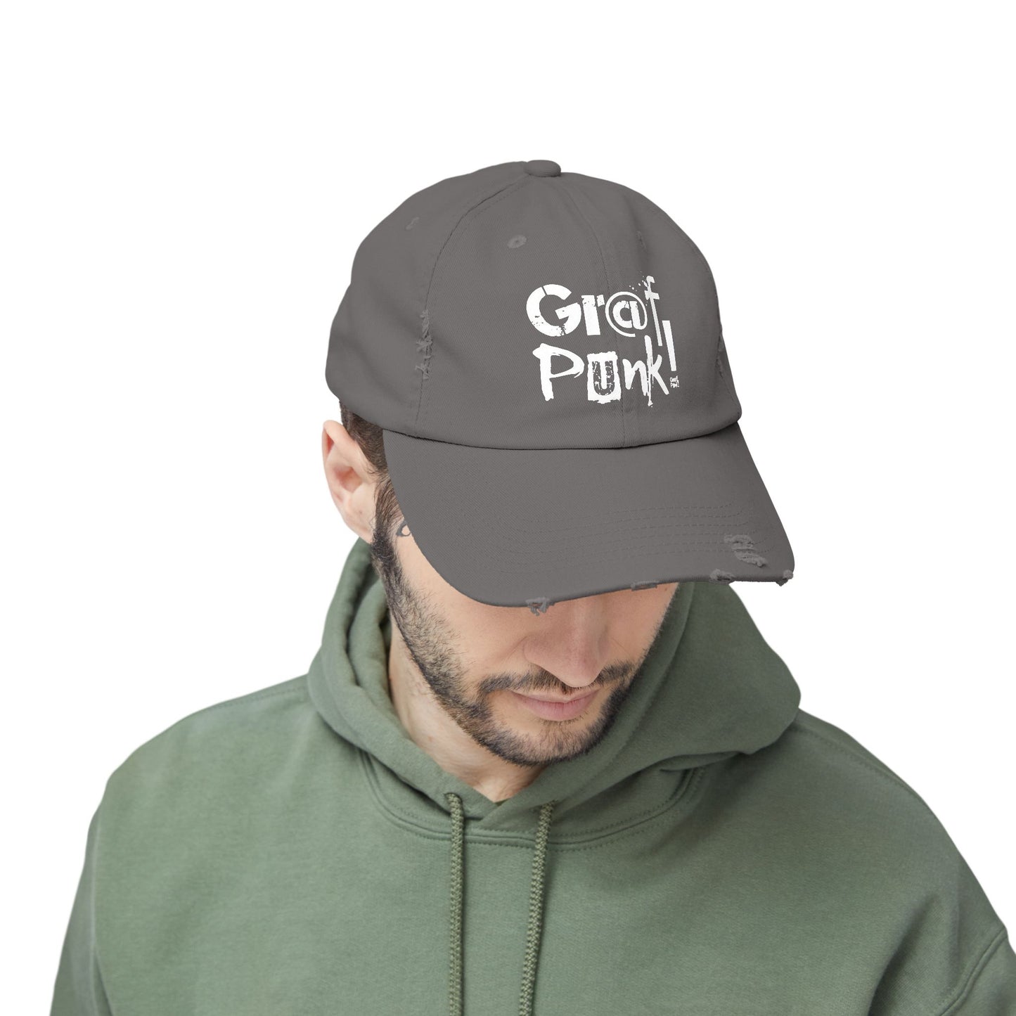 GrafPunk Brand Distressed Street Art Cap