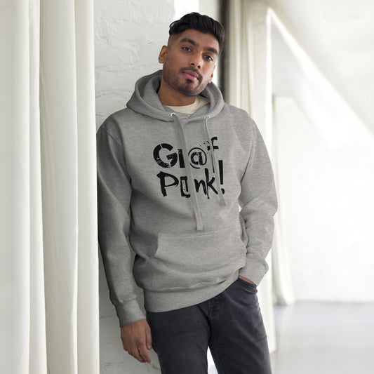 GRAFPUNK ORIGINAL BLACK LOGO HOODIE