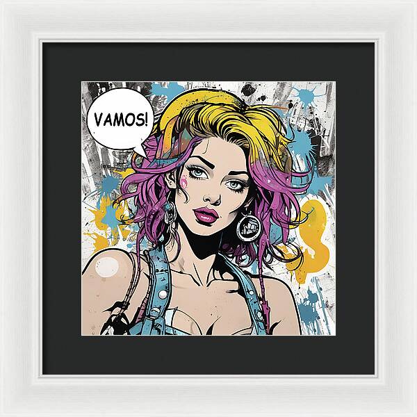 Vamos - Framed Print