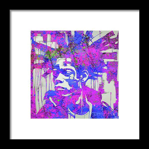 Basquiat Mood - Framed Print