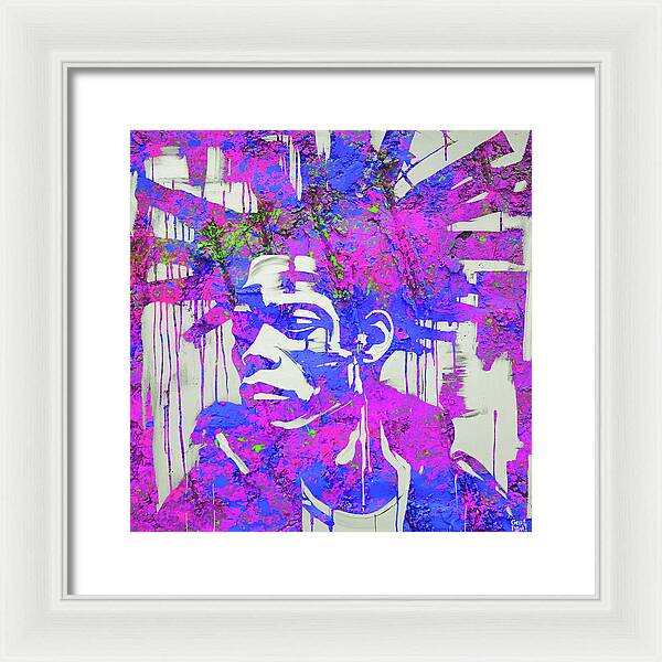 Basquiat Mood - Framed Print