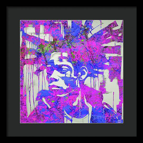 Basquiat Mood - Framed Print