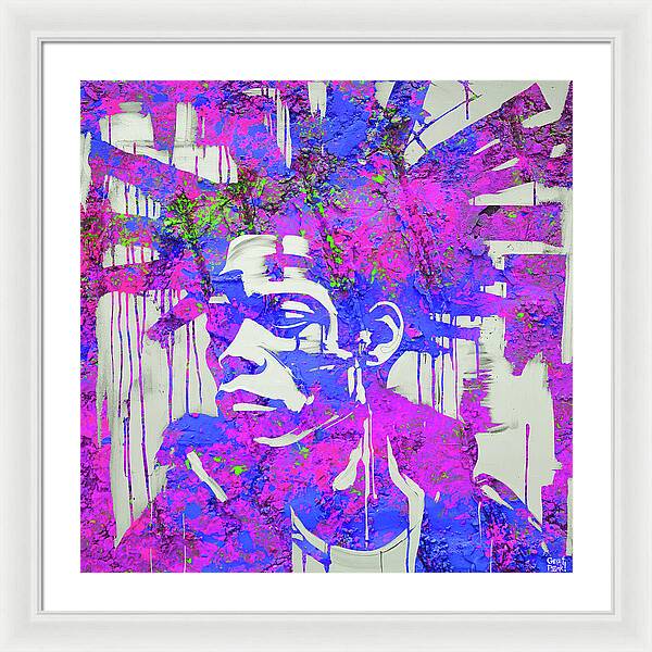 Basquiat Mood - Framed Print