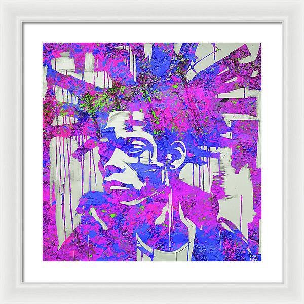 Basquiat Mood - Framed Print