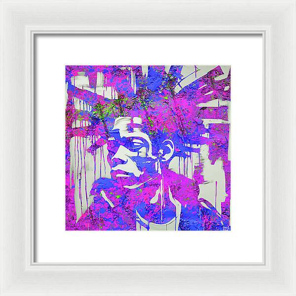 Basquiat Mood - Framed Print