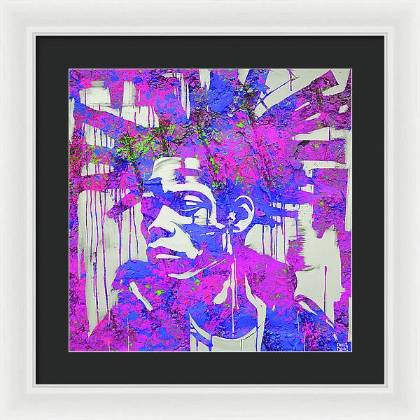 Basquiat Mood - Framed Print