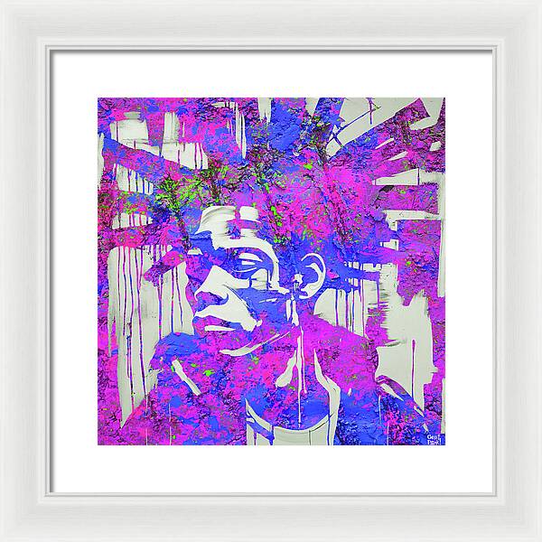 Basquiat Mood - Framed Print