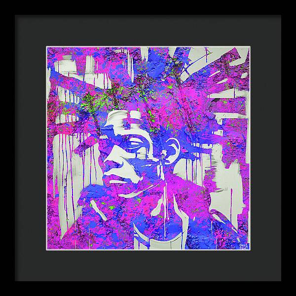 Basquiat Mood - Framed Print