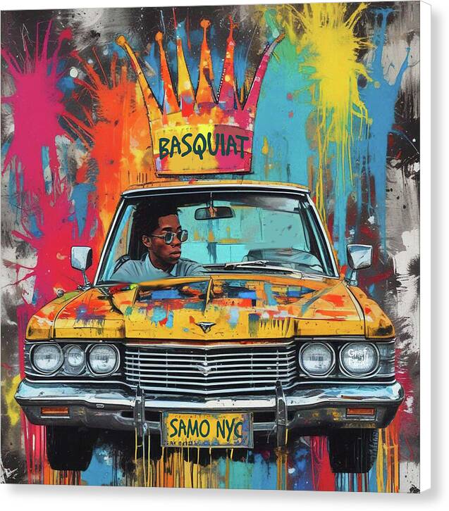 Basquiat - Samo Nyc - Canvas Print