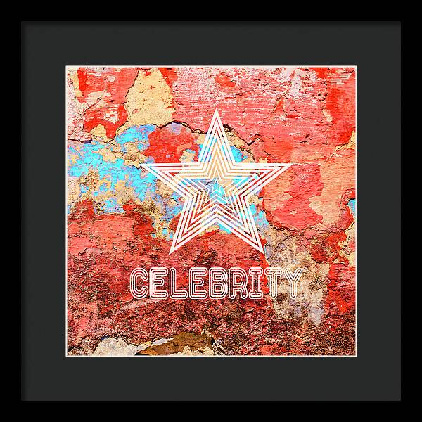 Celebrity Star - Framed Print