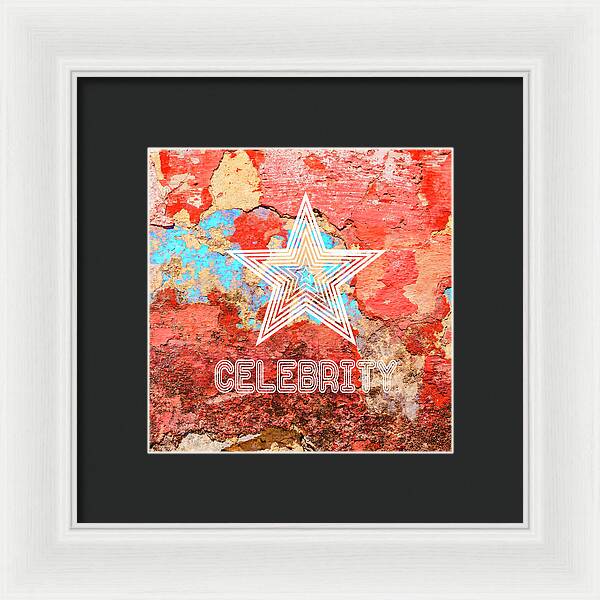 Celebrity Star - Framed Print