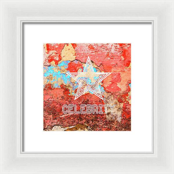 Celebrity Star - Framed Print