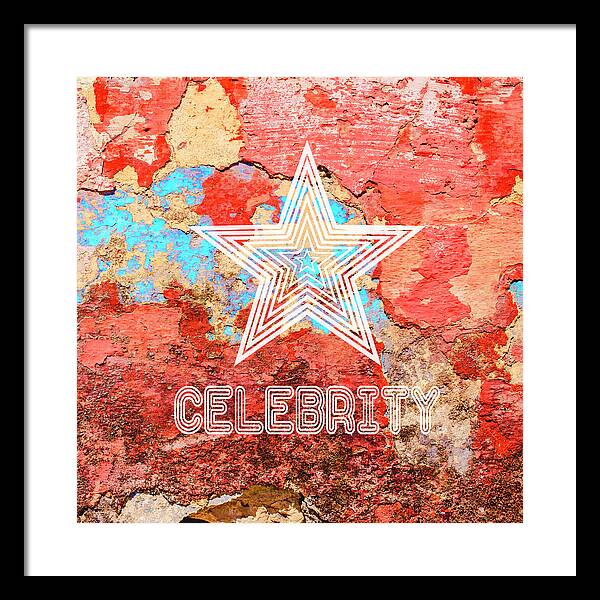 Celebrity Star - Framed Print