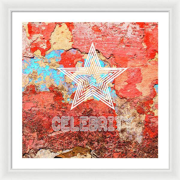 Celebrity Star - Framed Print