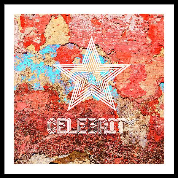 Celebrity Star - Framed Print