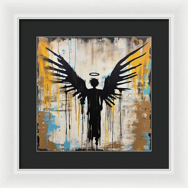 I Believe I Can Fly - Framed Print