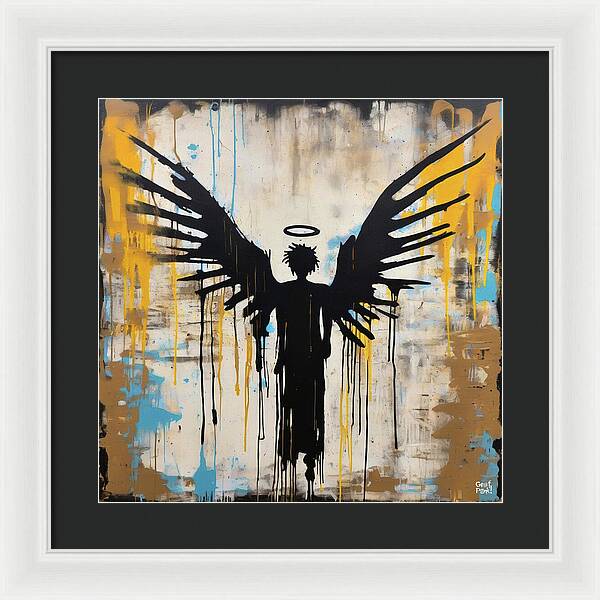 I Believe I Can Fly - Framed Print