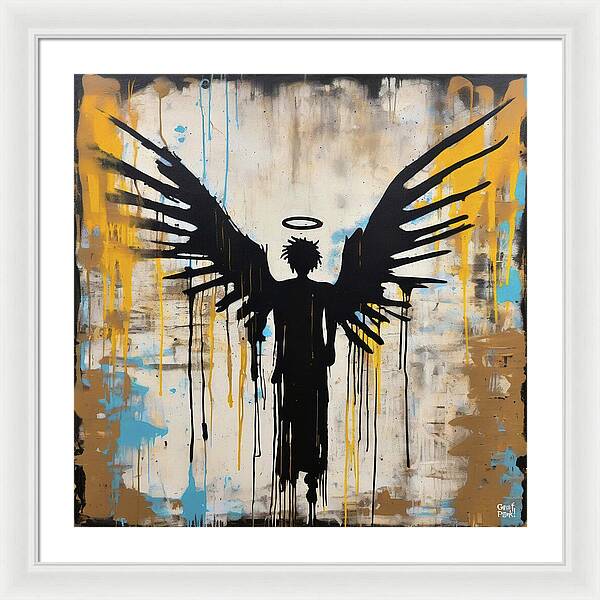 I Believe I Can Fly - Framed Print