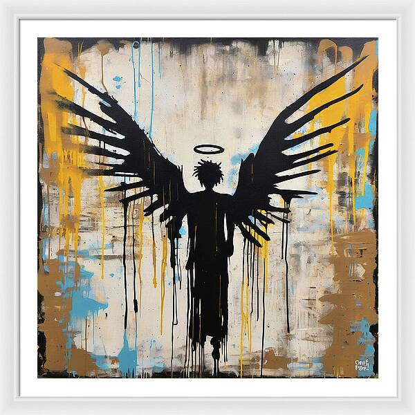 I Believe I Can Fly - Framed Print