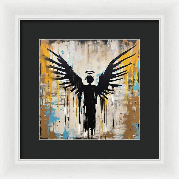 I Believe I Can Fly - Framed Print