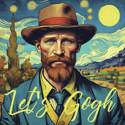 Let's Gogh - Art Print