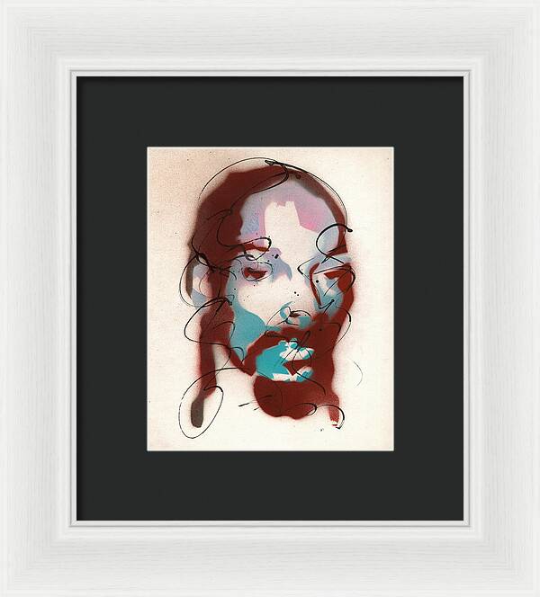 Portrait of Snoop Dogg - Framed Print