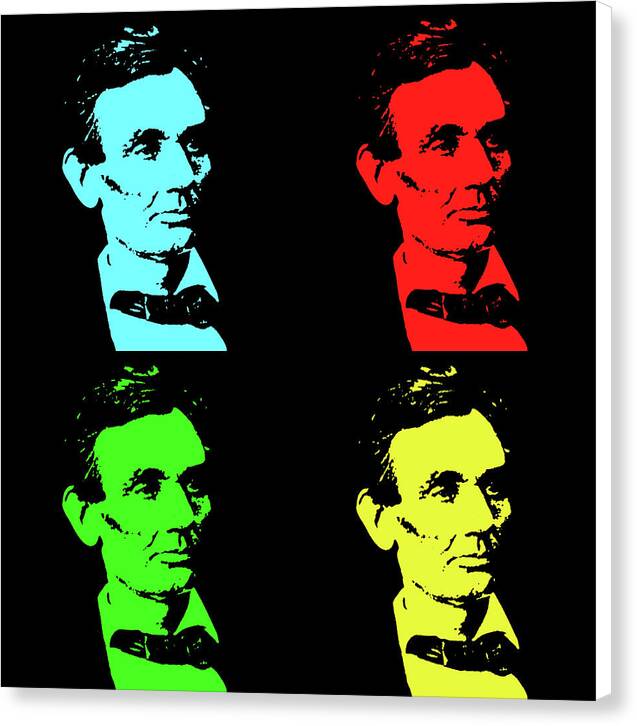 Shaved Lincoln - Canvas Print