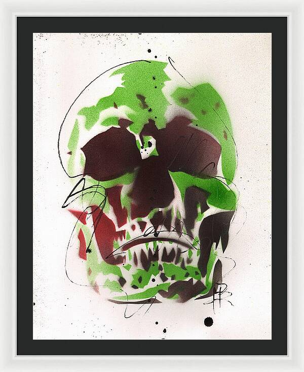 Skull 3 - Framed Print
