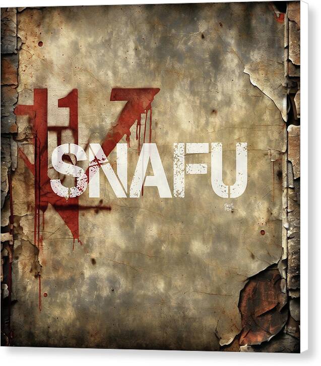 Snafu - Canvas Print