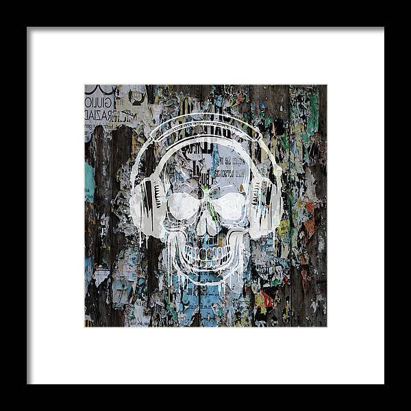 Sonic Skull - Framed Print