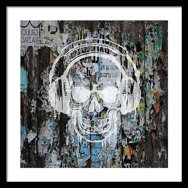 Sonic Skull - Framed Print