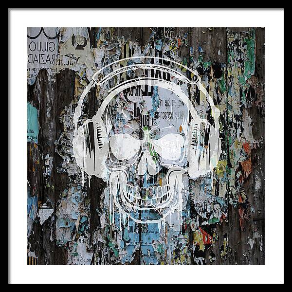 Sonic Skull - Framed Print