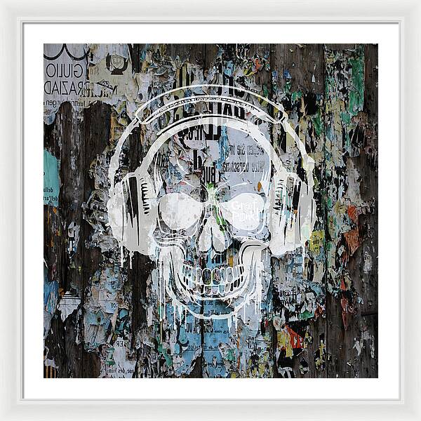 Sonic Skull - Framed Print