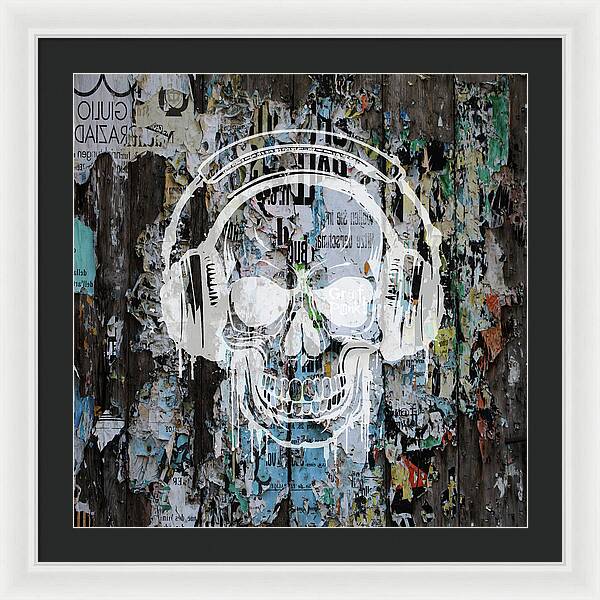 Sonic Skull - Framed Print