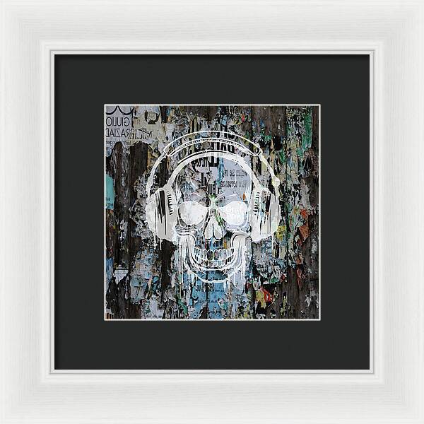 Sonic Skull - Framed Print