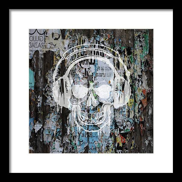 Sonic Skull - Framed Print