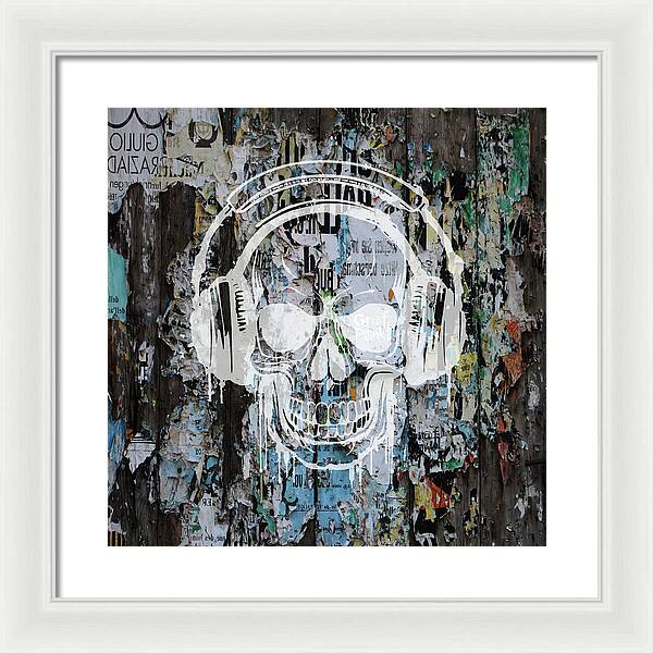 Sonic Skull - Framed Print