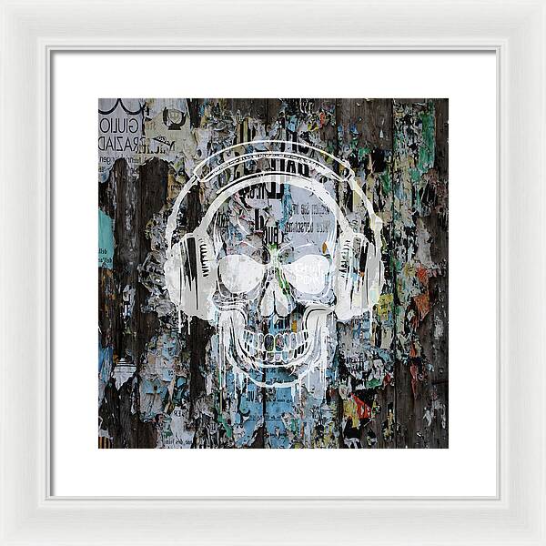 Sonic Skull - Framed Print