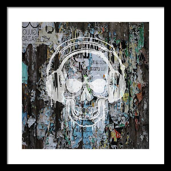 Sonic Skull - Framed Print