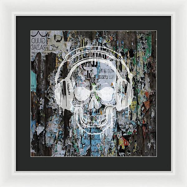 Sonic Skull - Framed Print