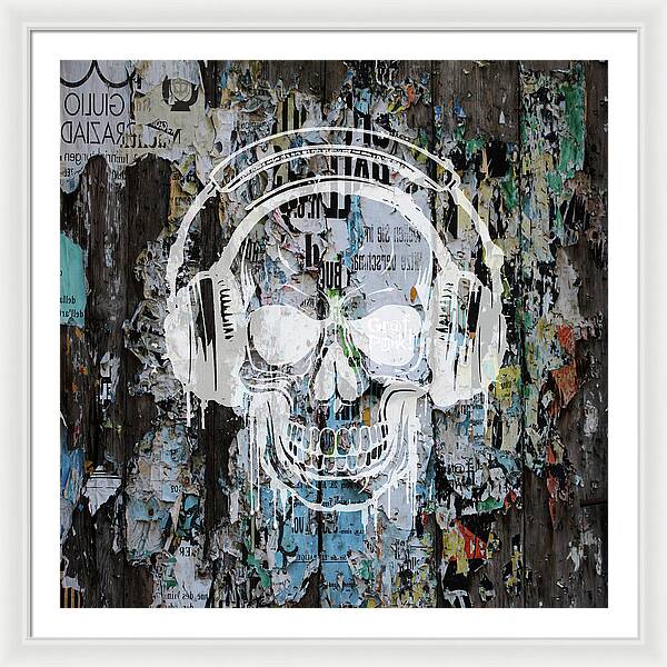 Sonic Skull - Framed Print