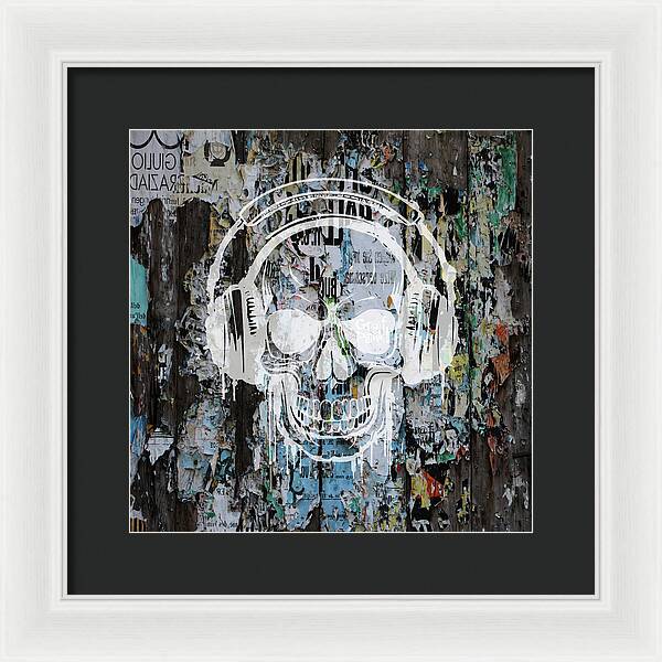 Sonic Skull - Framed Print