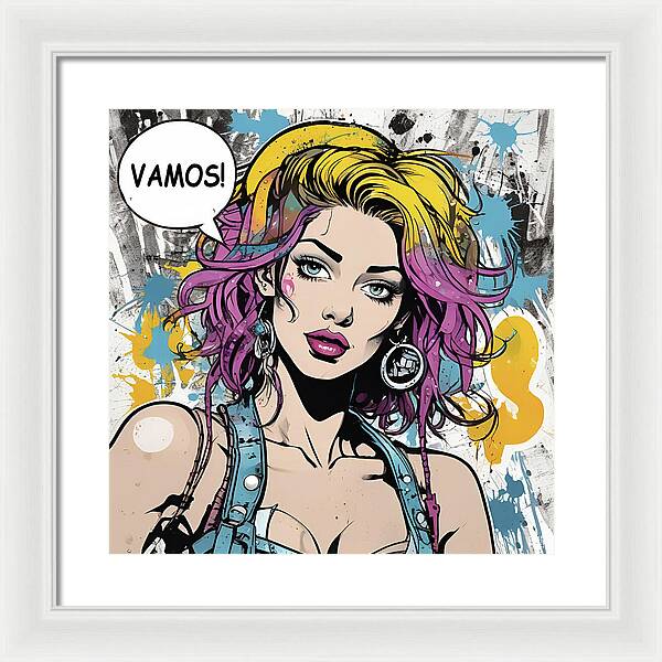 Vamos - Framed Print