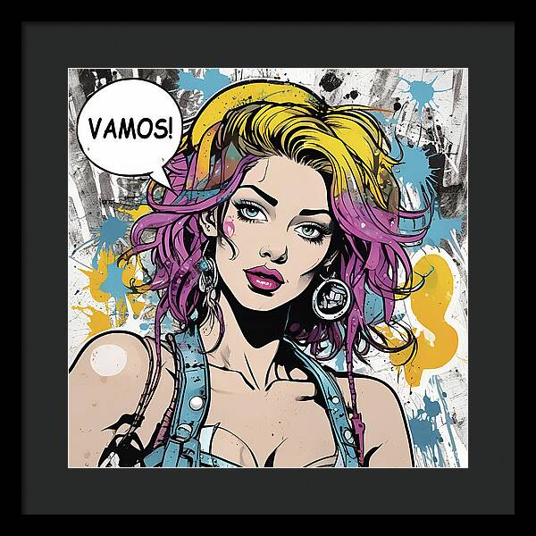 Vamos - Framed Print